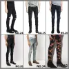 am jeans jeans firmati mens jeans skinny desig 22 colori pantaloni lunghi hippop Sticker Ricamo Slim Denim Straight streetwear Pantaloni skinny all'ingrosso 3 P3rj #