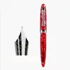 PENS PENBBS 308 Mode Acrylhars Fontein Pen Uitstekende F0.5mm Iraurita Nib Business Office Writing Ink Pen With Gift Box Kawayi