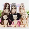 Bambole Adollya BJD Doll Nude Body Ball Jointed Girevole 16cm Occhi 3D 13 Giunti mobili Trucco Princess 112 Regalo 230629