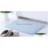 Tapis Textiles 40X60Cm Tapis De Bain Tapis De Salle De Bains Tapis D'absorption D'eau Shaggy Mousse À Mémoire Sol De Cuisine Ph1 Drop Delivery Home Garden Dhupj