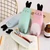 Kawaii Cartoon Cute Pencil Case Office Student Cases Kalem Kutusu School Supplies Pen Box Astuccio Scuola