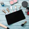 20 stks canvas rits zakje tassen make-up etui leeg doe-het-zelf vaartuig voor reizen school zwart