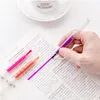 Pens 36 pcs/lot Creative 6 colors Syringe Highlighter Cute Painting Drawing Marker pens Office School Writing Supplies wholesale