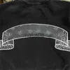 Herrtröjor tröjor streetwear stil tröjor män kvinnor kvalitet vintage tvätt kreativ abstrakt rullning tryck hoodie hip hop plysch tops j230629