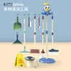 Atelier d'outils Simulation éducative pour enfants Maison de jeu Jouet Garçon et fille Formation Outil de nettoyage Set Top Stuff Things for Cleaning for Kids 230628