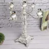 Candle Holders European Vintage Home Candelabra Expossed Holder Stable Ozdoby ślubne Luksusowe i eleganckie wystrój