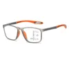 Czytanie okularów unisex wieloogniskowe progresywne okulary czytania kobiety mężczyźni sport Tr90 Anti Blue Light Bifocal Presbyopia Ultralight Okulasy 230629