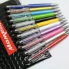 Pennor Partihandel 20 datorer/Lot HightExture Crystal Stylus Pen Capacitive Screen Touch Pen för iPhone Support Print