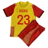 2023 24 rc 렌즈 키즈 키트 축구 유니폼 Fofana Sotoca Medina Boura Gradit Home Away 3rd Special Editions Cup Jersey Suit Short Sleeve Football Shirts