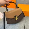 Borse a tracolla da donna di moda di alta qualità Borsa a tracolla Borse in pelle a doppio colore Borse a tracolla Tote Pochette da donna firmata