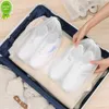 10PCS Storage Bag Dust Covers Protectbag Non-Woven Dustproof Drawstring Clear Travel Pouch For Home Shoe Bags Drying Shoes