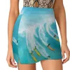 Jupes Ocean Blue Surfers Light Proof Trouser Jupe Filles Skort Pour Femmes Robes De Soirée