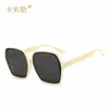 Wholesale of New women's polarized Fashion oval face sunglasses Driving holiday Sunglasses 539