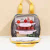 Food Fresh Storage Bags Keep Warm Lunch Bag Outdoor Fruit Sushi Lunch Boxes Storage Bag Portable Aluminum Foil Waterproof Handbag Q263