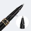 Crocodile 215 luxe or 0.7mm recharge d'encre noire stylo à bille avec diamant haute qualité écriture papeterie stylos à bille