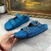 2023, zapatillas de diseñador para hombre, sandalias deslizantes con correas, zapatillas de lona para hombre a la moda de verano para exteriores, zapatillas de playa multicolores