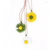 Chains Flower Necklaces Fashion Silver Color / Rose Gold Female Pendant Necklace Shiny Daisy Wedding Ball Valentine Gift