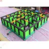 Free ship 10x10m-33x33ft Customized kids adults inflatable maze for sale