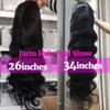 Lace Wigs 36inch 13x4 13x6 Body Wave Front Wig Human Hair Pre Plucked Brazilian Frontal For Women Jarin 230629