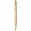 Pens herói metal escovado caneta h610 ondulações de água de moda Iraurita fina 0,5 mm cinza/ouro/rosa Gold Business Office Student Presente