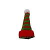 Mini cappello di Natale Decor Vestiti per bambole Accessorio Miniatura Carino Festa di Natale Ornamento Bevande Bottiglia di vino rosso Tazza da cocktail Decorazione Pet Cappelli di Babbo Natale W0053