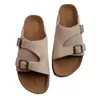 Germany boston Slippers Sandals birks clog winter slides men women summer autumn winter Leather felt Sliders Buckle Strap beach slides