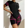 Swim Wear 2023 Sexy One Piece Swimsuit Womenwearwear Push Up Bathing Monokwork Monokini Four Mung Swimsuit Swimming Swimming Suit HKD230628