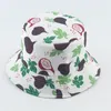 와이드 브림 모자 양동이 여성을위한 패션 코튼 핑크 모자 여름 해변 낚시 태양 소녀 Packable 어부 모자 230629