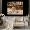 High Quality Handmade Paul Gauguin Painting Rouen Landscape Modern Canvas Artwork Wall Decor