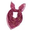 Foulards Femmes Bandeaux Écharpe Turban Motif En Été Simple Crème Solaire Anti-Poussière Multifonctionnel Vintage Châle P5