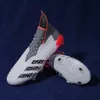 Sapatos de segurança tornozelo alto masculinos chuteiras de futebol masculinas profissionais ao ar livre adultos crianças AG futebol masculino 230628