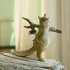 Objets décoratifs Figurines Collection de tous les jours Écureuil Animal Figurine Miniatures Fée Jardin Ornements Décoration de la maison Amis Cadeau Bonsaï Décor 230629