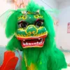 Stage Wear Lion Dance Mascot Costumes Dorośli wełniane ręce wykonane cosplay imprezowe grę karnawałową kostium show