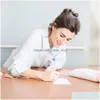 Canetas esferográficas Crystal Diamond Pen Tinta preta material de escritório escolar presente para mulheres meninas colegas de trabalho Xbjk2106 Drop Delivery Business I Dhkhd