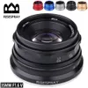 Filters RisesPray 35mm F1.6 V APSC Prime Lens voor Sony E A6600 6500 Fuji XF Canon EOSM M50 Panasonic/Olympus Micro 4/3 Black