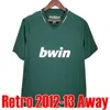 Finales Real Madrid Camisetas de fútbol retro 96 97 98 99 00 2014 2015 RM GUTI Ramos ZIDANE RAUL REDONDO camiseta retro BALE Vintage Maillot camiseta de fútbol S-XXL