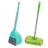 Narzędzia warsztaty sprzątanie miotła Dzieci Mini Toysdustpan Play Udawaj zestaw narzędzi do domu dla małych dzieci MOP Tools 230628