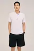 LUU T-shirt da uomo T-shirt sportiva a maniche corte Camicia POLO da lavoro da uomo manica corta Abbigliamento casual Traspirante Fitness Asciugatura rapida Top jogging