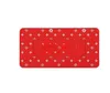 Tapis antidérapant de voiture haut de gamme Couverture de tableau de bord de voiture Console centrale de téléphone portable Tableau de bord Résistance aux hautes températures Coussin de stockage Ornements intérieurs de voiture 30 * 15cm