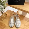 New Linen Espadrillas ricamate Sandali Flats tacchi estivi designer di lusso da donna suola in pelle Evening Party Sand Dress scarpe fabbrica calzature Taglia 35-41 scatola