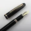 Перьевые ручки Jinhao X350, перьевая ручка, металлические перья M, бизнес-офис, школа, канцелярские принадлежности, тонкие перья, пишущие подарки для друга, черный 230630