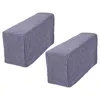 Stoelhoezen 2 stks Sofa Armsteun Elastische Twee Persoons Fauteuil Hoes Armbeschermers Voor Bank