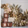 Party Decoration Baby Balloon Wooden Box Shower Decor Bear Theme One 123st Birthday Jungle Safari Wild Woodland Kids Favor