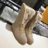 Women Fur Boots Snow Boots Winter Shoes High Boots Brand Designer Leather Suede Rabbit Warm For Fashion Luxury Woman