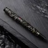 Pens luxury quality brand JinHao Dragon Relief Fountain Pen carve silver Spin Gun gray auspicious elegante signature golden ink pens