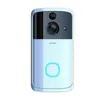 M7 HD Smart Video Doorbell Sonnette Visuelle WiFi Door Bell 166 Universal HD Multifonctionnel Intercom Two Way Audio Ring Camera for Home Life Office