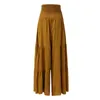 Women's Pants Wide Leg Trousers For Women 2023 High Waisted Pleated Rayon Flare Palazzo Beach Pant Long Bell Bottom Pantalones