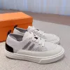 Perfect 2023 Men Deep Sneaker Shoes Mesh Knit Casual Walking Rubber Sole Calfskin Leather Retro Party Wedding Dress Trainers EU38-46 Box