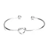 Fashion Knot Bracelet Silver Color Open Cuff Bangles Jewelry Love Proposal Will You Be My Bridesmaid Good Friend