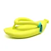 Série de fruits banane chaussures chaussures de plage sandales pantoufle femmes rouge vert jaune femmes chaussures imperméables size36-45